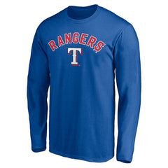 MLB Texas Rangers Personalized Winning Streak Name & Number Long Sleeve T-Shirt