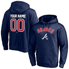 MLB Atlanta Braves Personalized Winning Streak Name & Number Pullover Hoodie