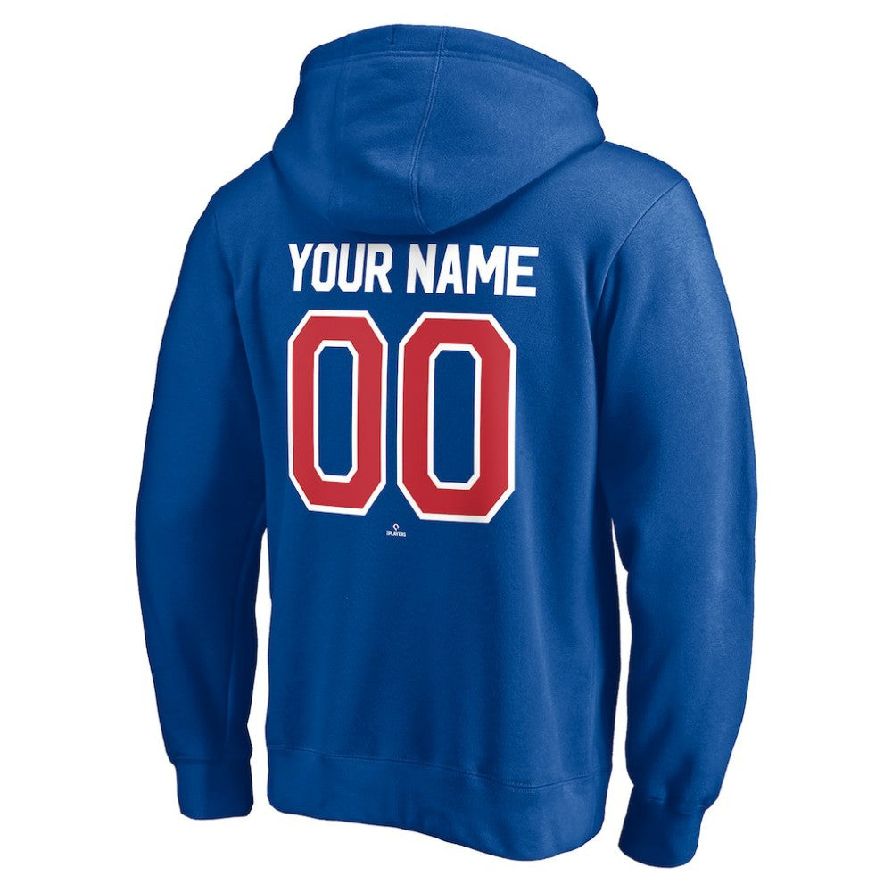 MLB Chicago Cubs Personalized Winning Streak Name & Number Pullover Hoodie