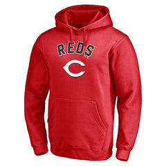 MLB Cincinnati Reds Personalized Winning Streak Name & Number Pullover Hoodie