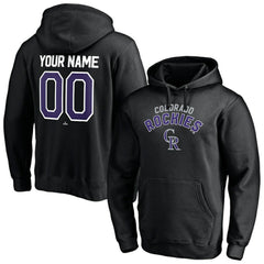 MLB Colorado Rockies Personalized Winning Streak Name & Number Pullover Hoodie