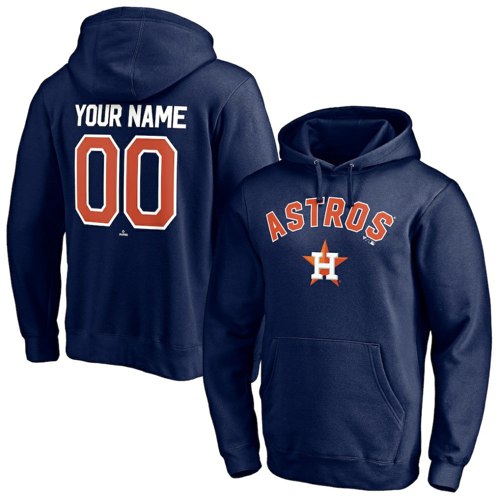 MLB Houston Astros Personalized Winning Streak Name & Number Pullover Hoodie