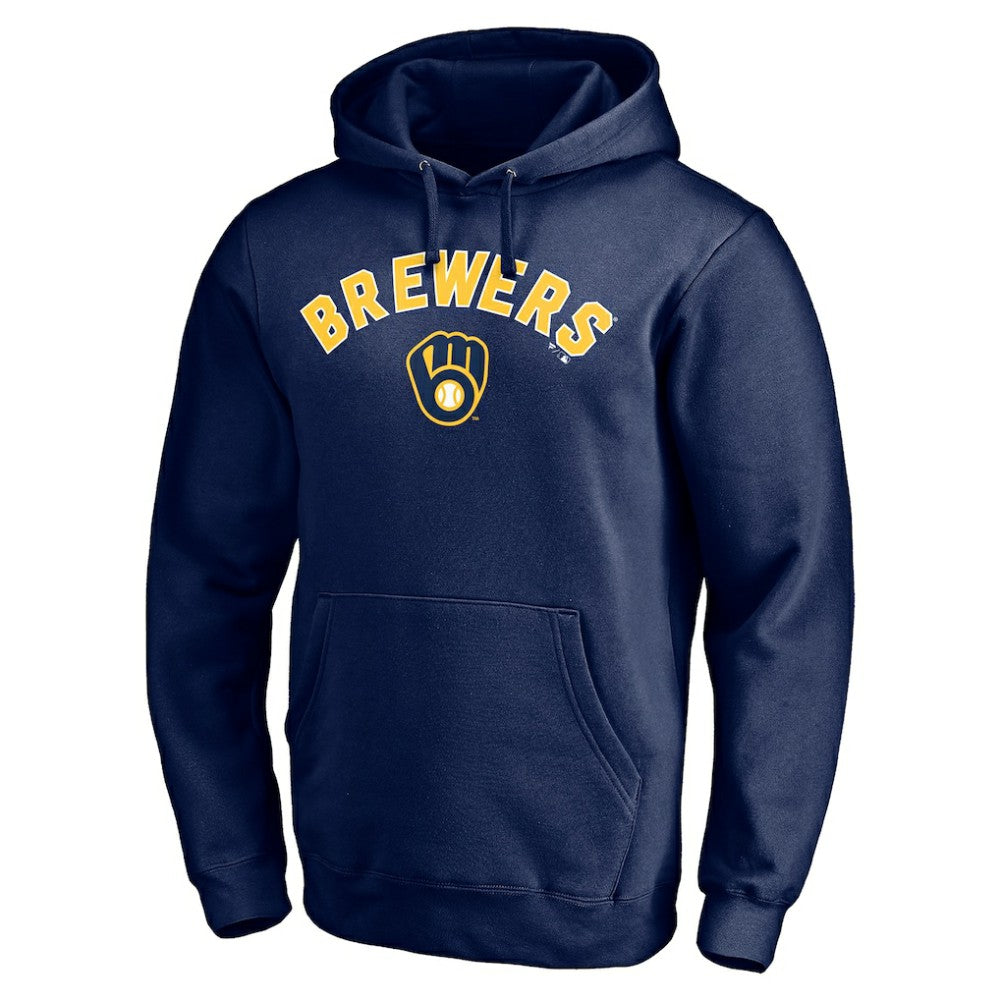 MLB Milwaukee Brewers Personalized Winning Streak Name & Number Pullover Hoodie