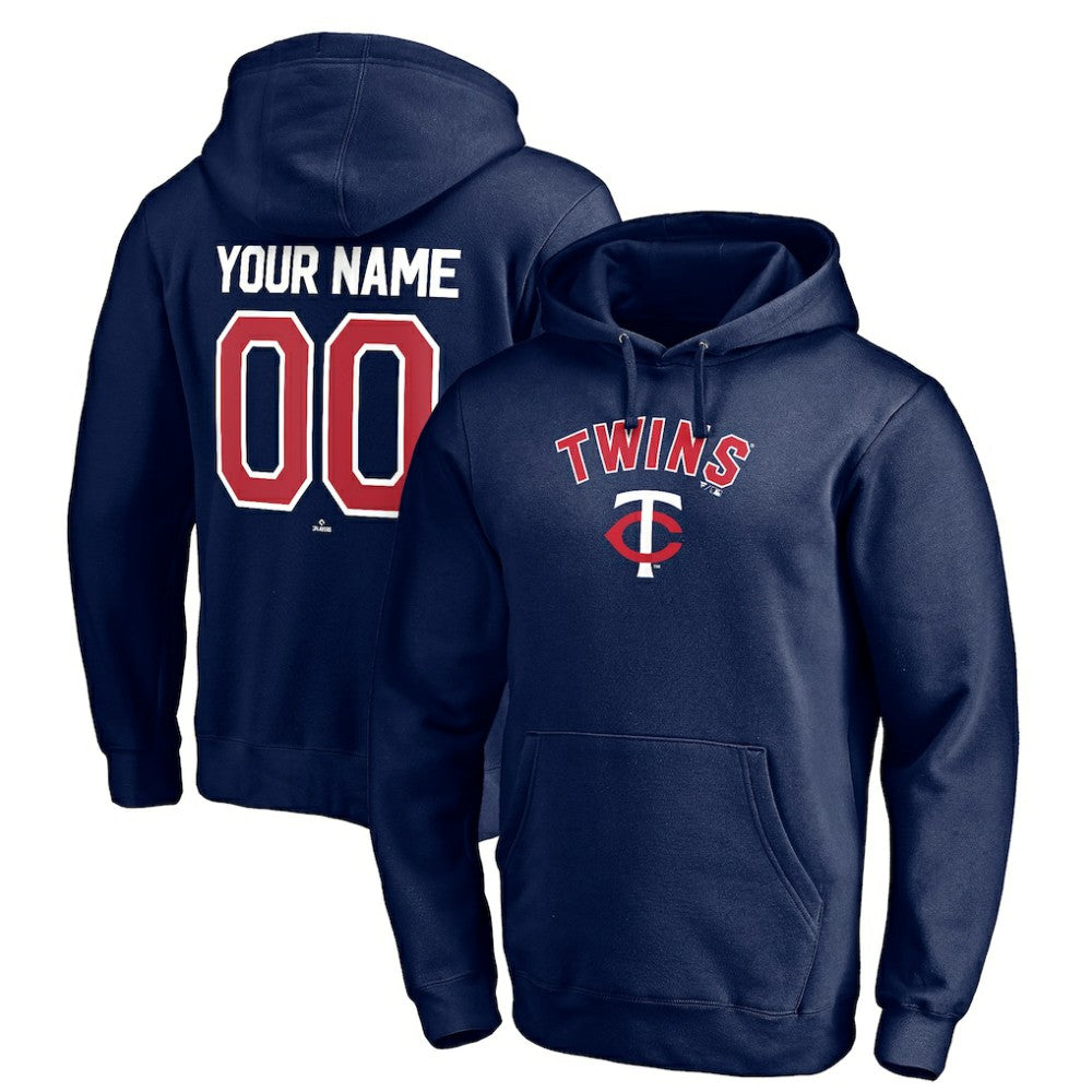 MLB Minnesota Twins Personalized Winning Streak Name & Number Pullover Hoodie