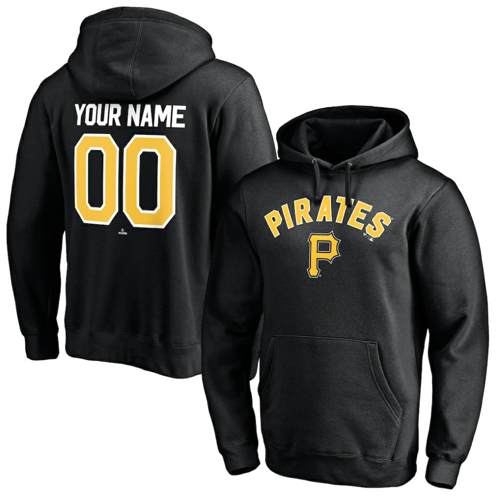 MLB Pittsburgh Pirates Personalized Winning Streak Name & Number Pullover Hoodie