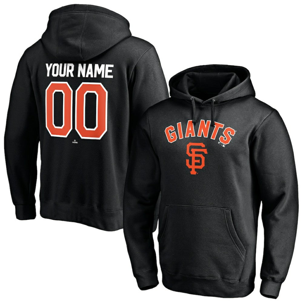 MLB San Francisco Giants Personalized Winning Streak Name & Number Pullover Hoodie