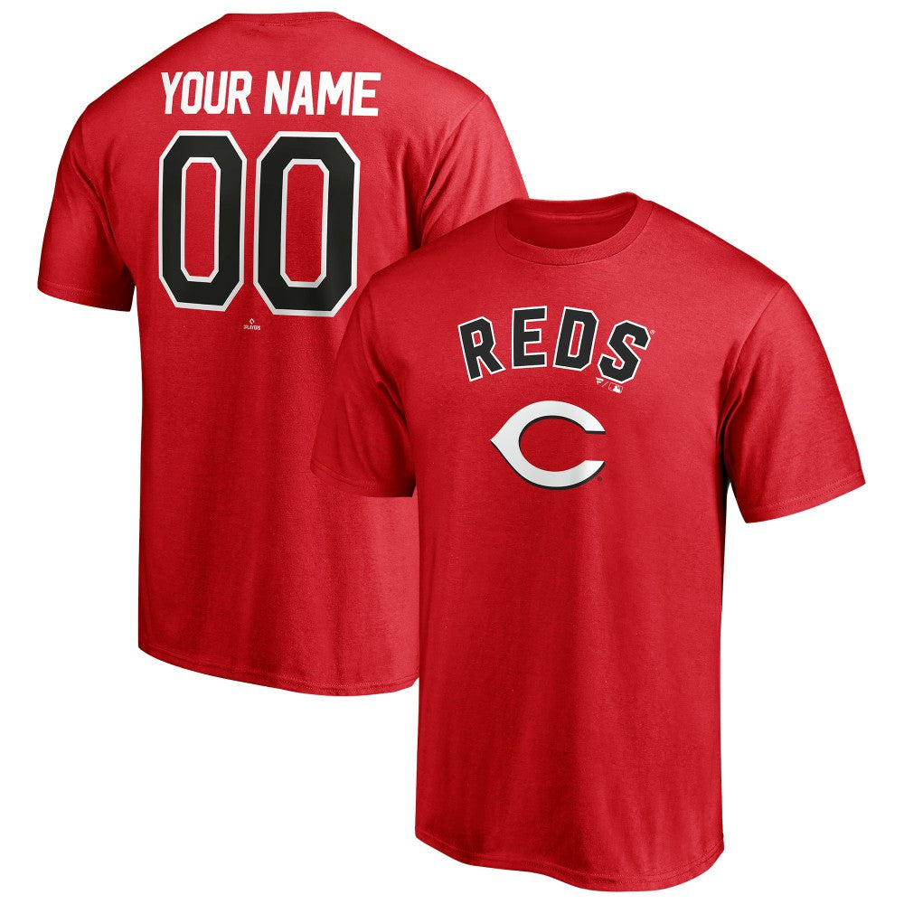 MLB Cincinnati Reds Personalized Team Winning Streak Name & Number T-Shirt