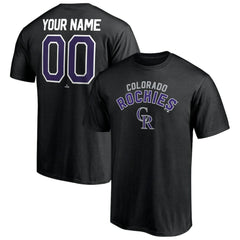 MLB Colorado Rockies Personalized Team Winning Streak Name & Number T-Shirt