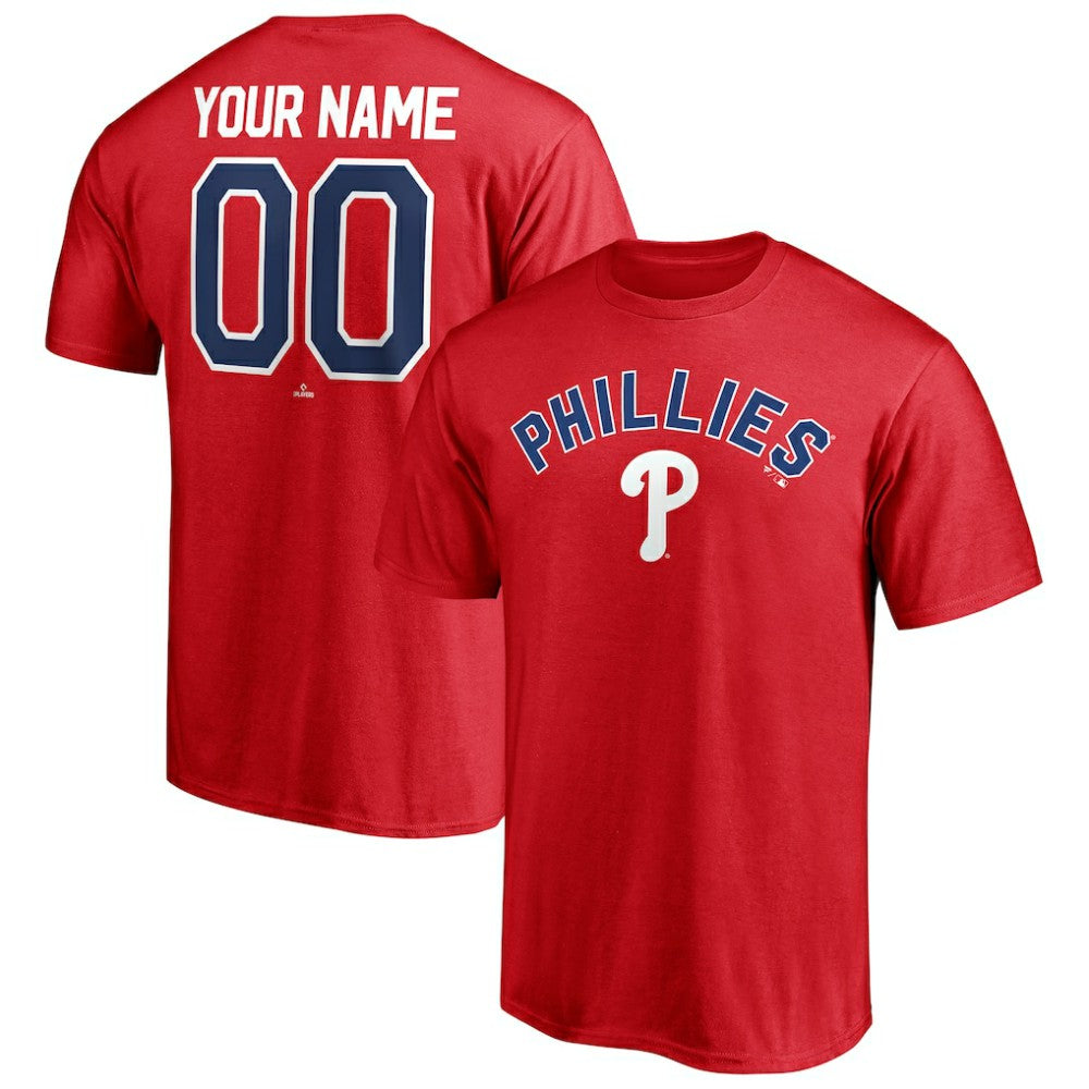 MLB Philadelphia Phillies Personalized Team Winning Streak Name & Number T-Shirt