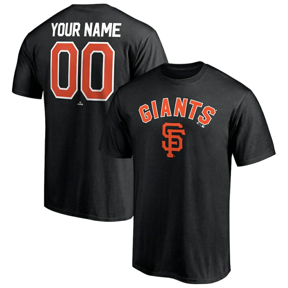 MLB San Francisco Giants Personalized Team Winning Streak Name & Number T-Shirt