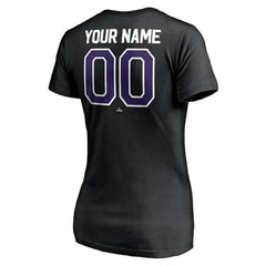 MLB Colorado Rockies Women's Personalized Winning Streak Name & Number V-Neck T-Shirt