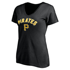 MLB Pittsburgh Pirates Women's Personalized Winning Streak Name & Number V-Neck T-Shirt