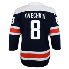 NHL Navy Alexander Ovechkin Washington Capitals Youth 2020/21 Alternate Replica Player Jersey