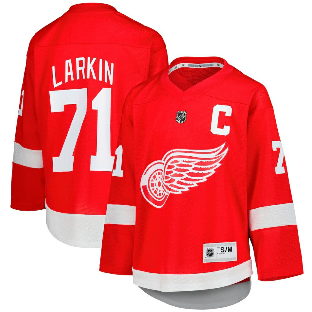 NHL Red Dylan Larkin Detroit Red Wings Youth Home Replica Player Jersey