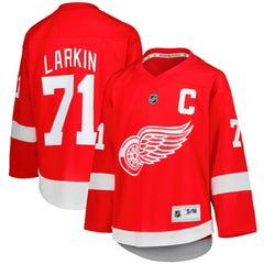 NHL Red Dylan Larkin Detroit Red Wings Youth Home Replica Player Jersey