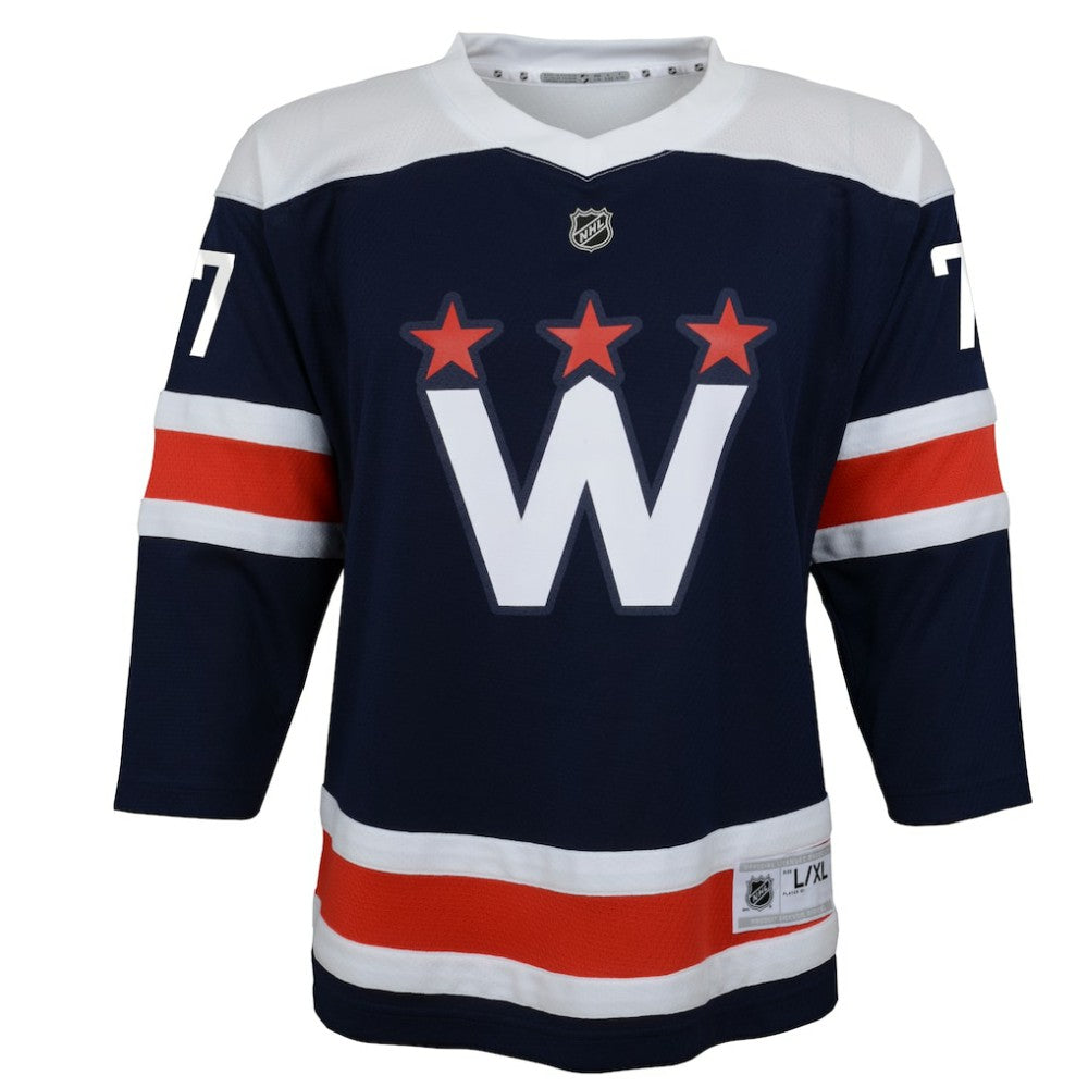 NHL Navy TJ Oshie Washington Capitals Youth 2020/21 Alternate Replica Player Jersey