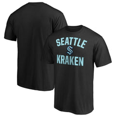 NHL Black Seattle Kraken Fanatics Victory Arch T-Shirt
