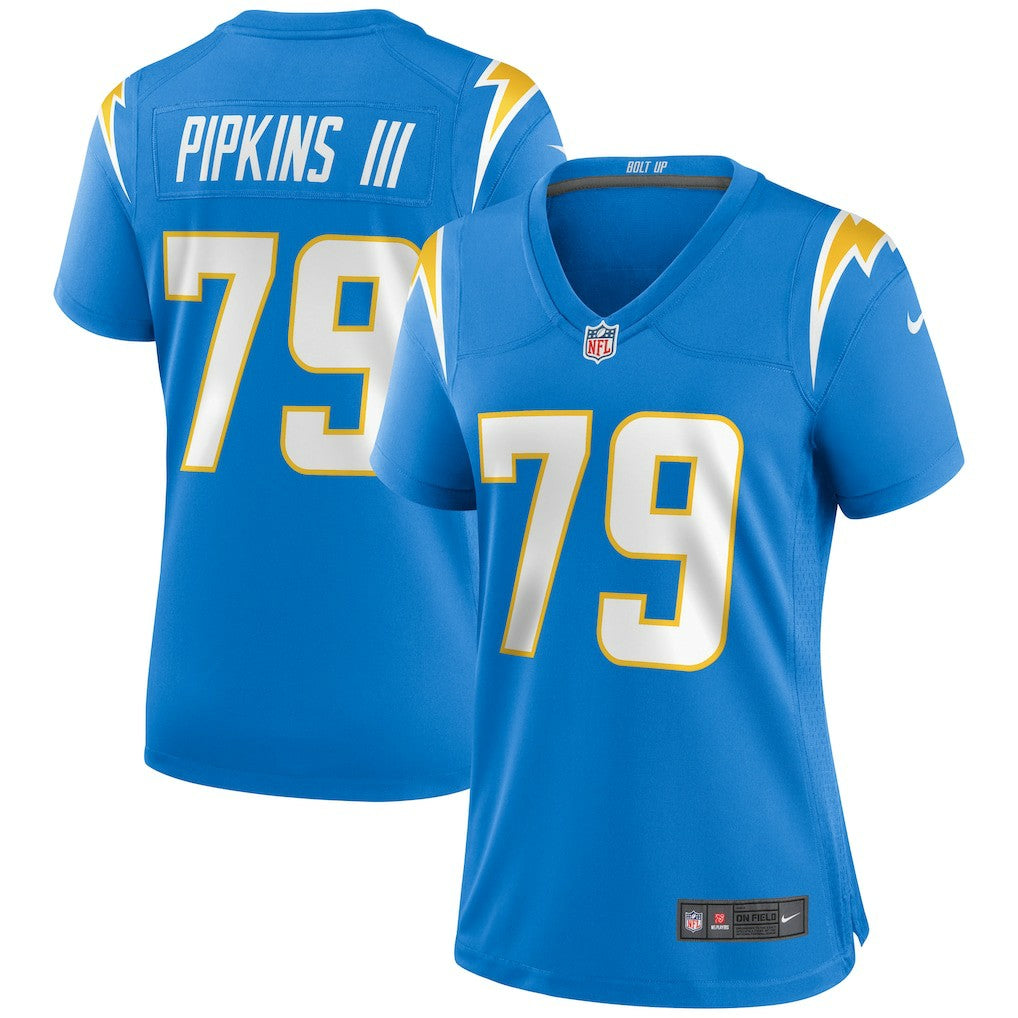 Trey Pipkins III  Women's Game Jersey - Los Angeles Chargers