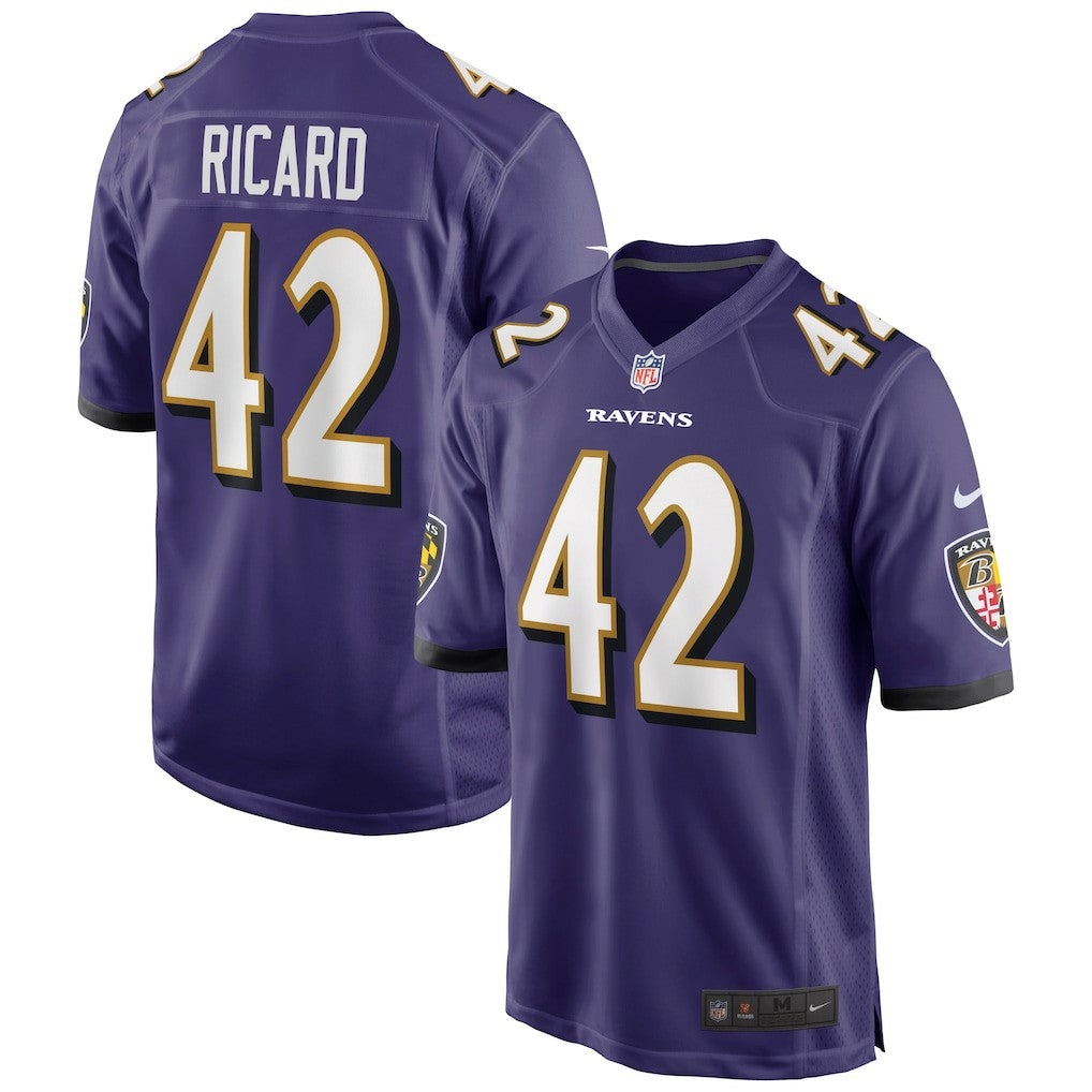 Patrick Ricard  Game Jersey - Baltimore Ravens