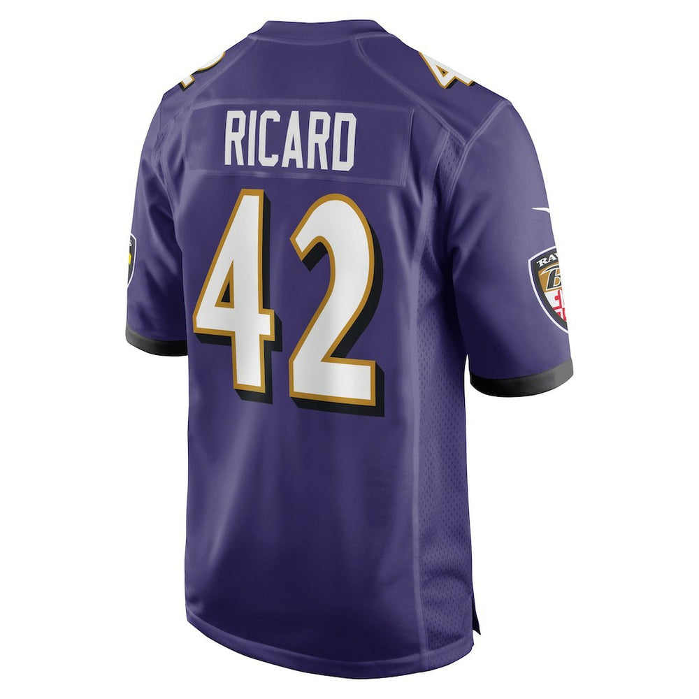 Patrick Ricard  Game Jersey - Baltimore Ravens