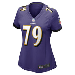 Ronnie Stanley  Women's Game Jersey - Baltimore Ravens