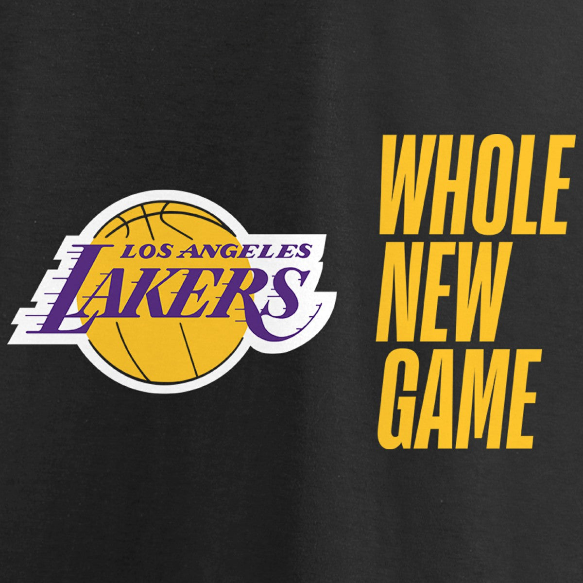 NBA Los Angeles Lakers Whole New Game Team T-Shirt