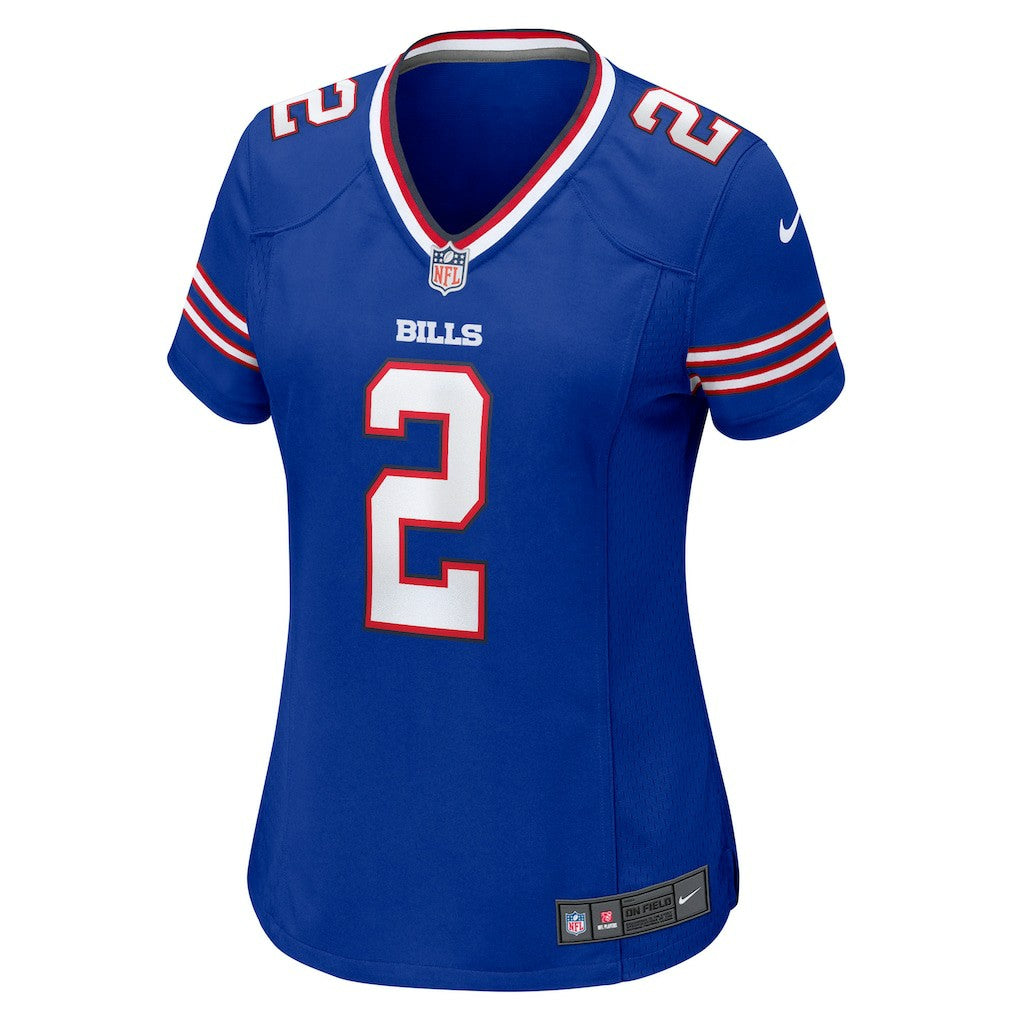 Tyler Bass  Women's Game Jersey - Buffalo Bills