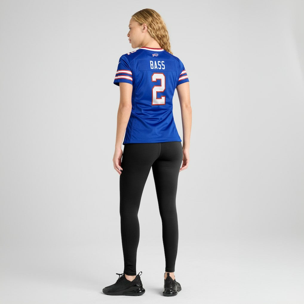 Tyler Bass  Women's Game Jersey - Buffalo Bills