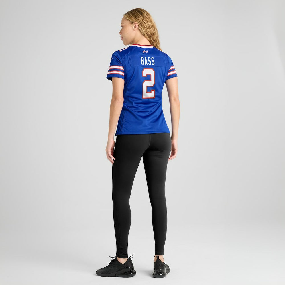 Tyler Bass  Women's Game Jersey - Buffalo Bills