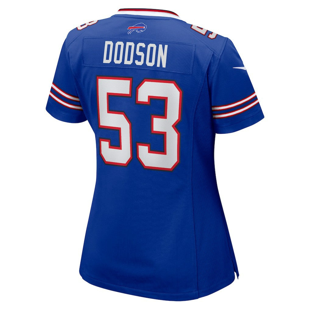 Tyrel Dodson  Women's Game Jersey - Buffalo Bills