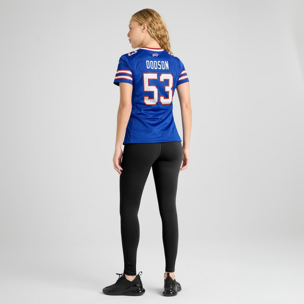 Tyrel Dodson  Women's Game Jersey - Buffalo Bills
