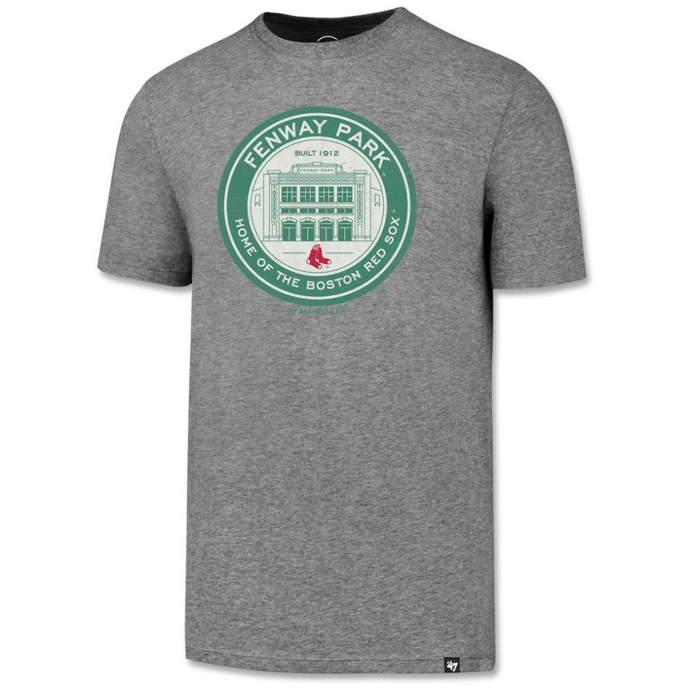 MLB Boston Red Sox '47 Fenway Park Coin Logo Slate Grey T-Shirt