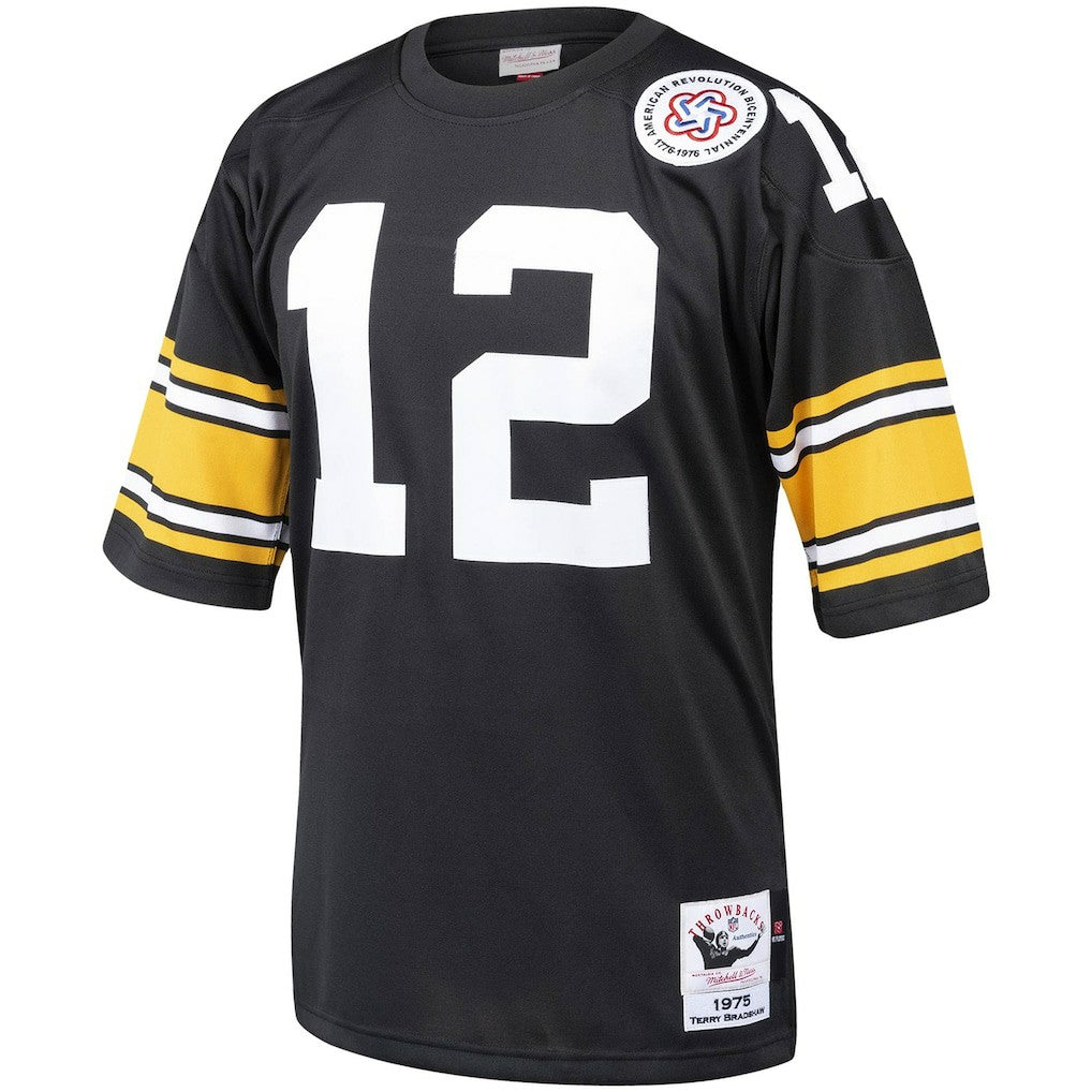 Terry Bradshaw  Authentic Throwback Retired Player Jersey - Pittsburgh Steelers