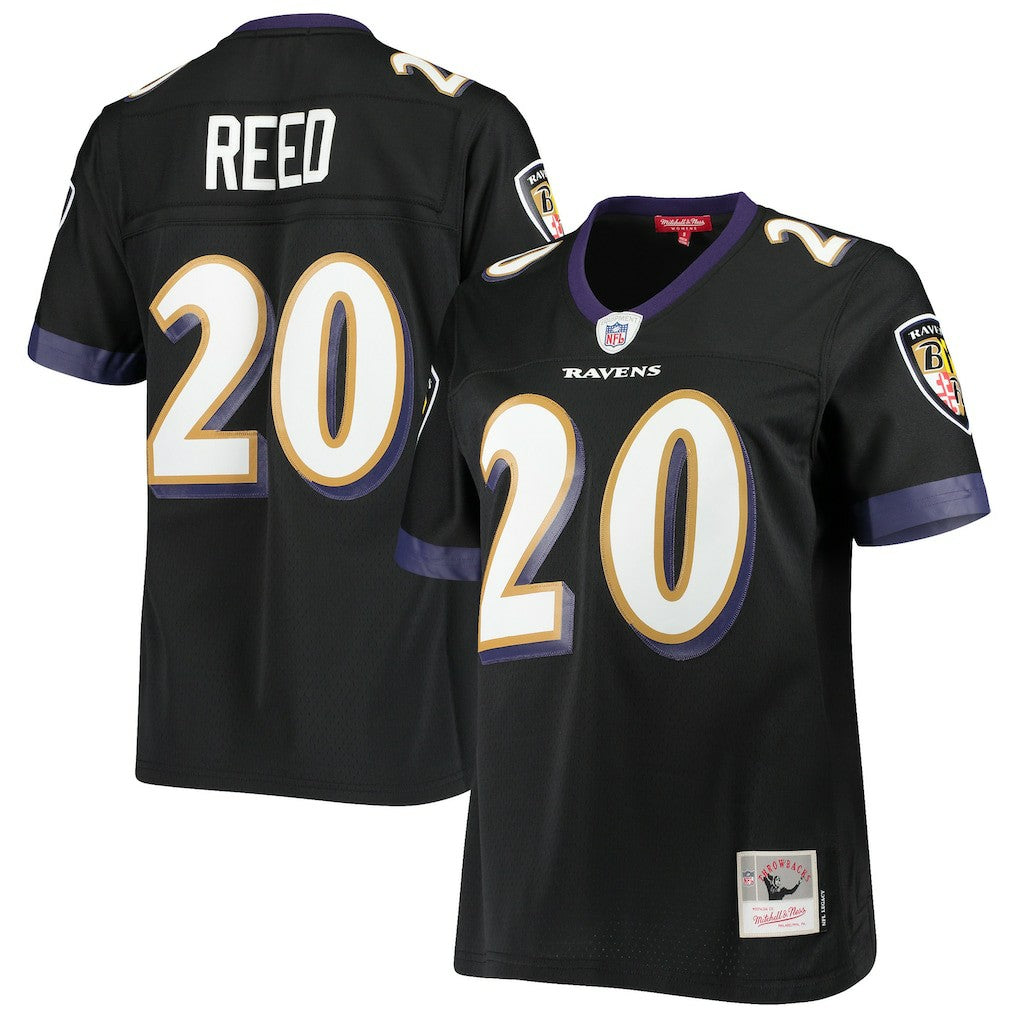 Ed Reed  Women's Legacy Replica Team Jersey - Baltimore Ravens