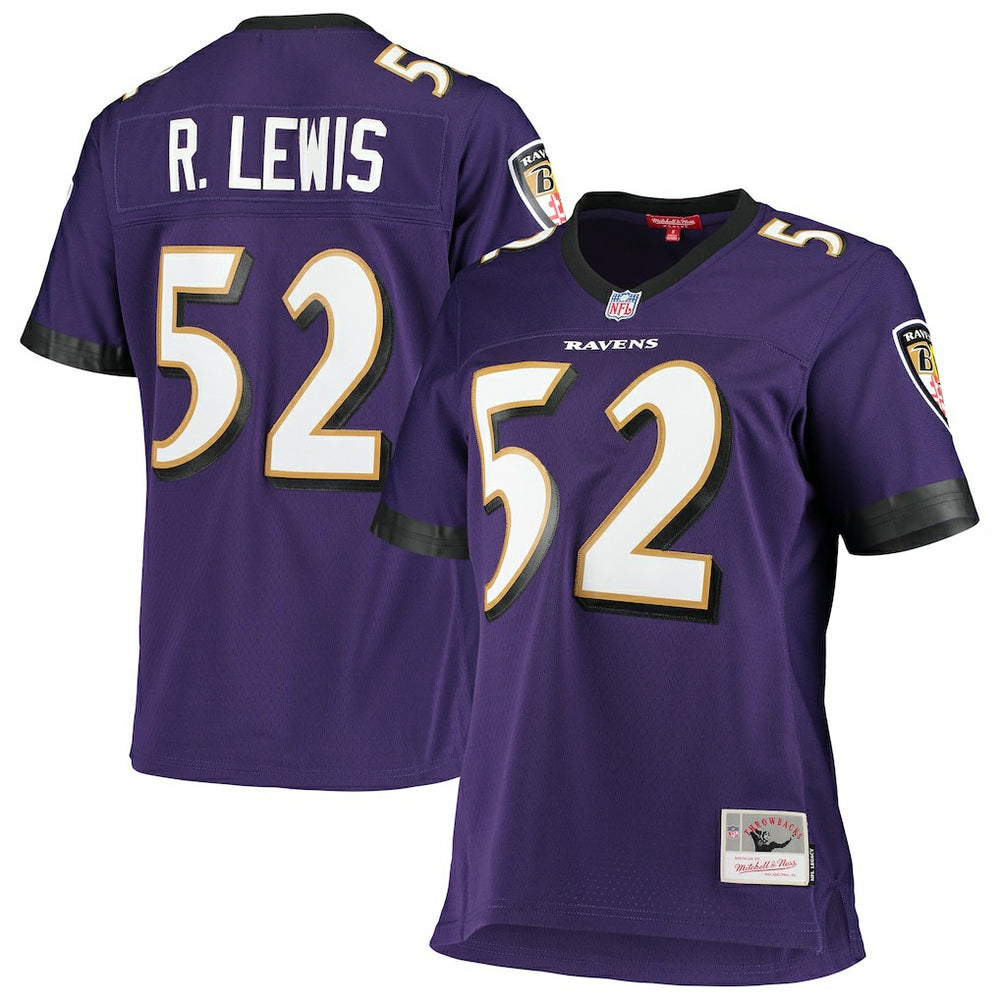 Ray Lewis  Women's Legacy Replica Team Jersey - Baltimore Ravens
