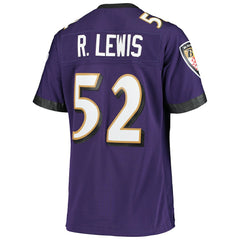 Ray Lewis  Women's Legacy Replica Team Jersey - Baltimore Ravens