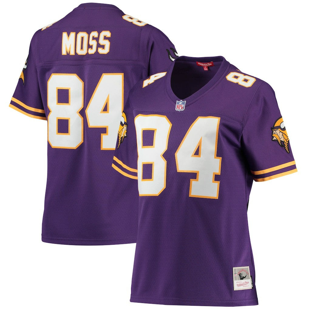 Randy Moss  Women's Legacy Replica Team Jersey - Minnesota Vikings
