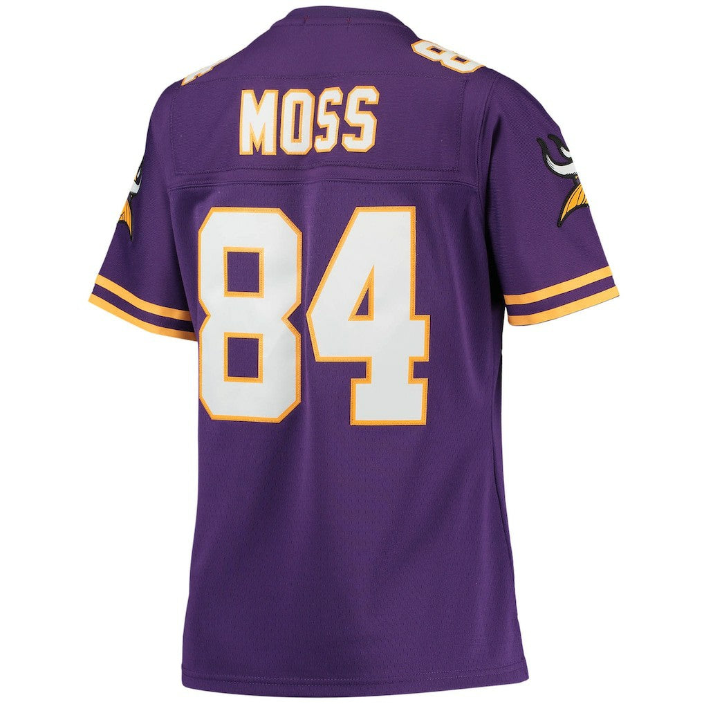 Randy Moss  Women's Legacy Replica Team Jersey - Minnesota Vikings