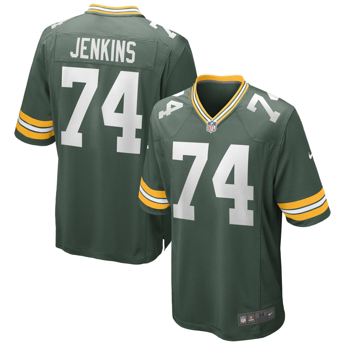 Elgton Jenkins  Game Jersey - Green Bay Packers