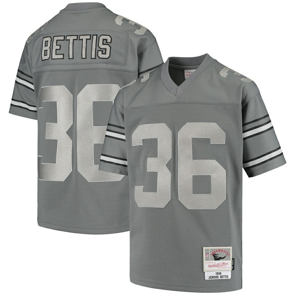 Jerome Bettis  Youth 1996 Retired Player Metal Replica Jersey - Pittsburgh Steelers