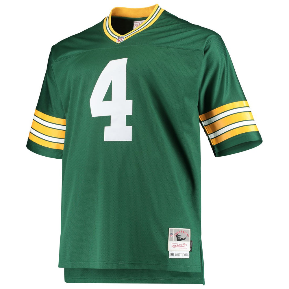 Brett Favre  Big & Tall 1996 Retired Player Replica Jersey - Green Bay Packers
