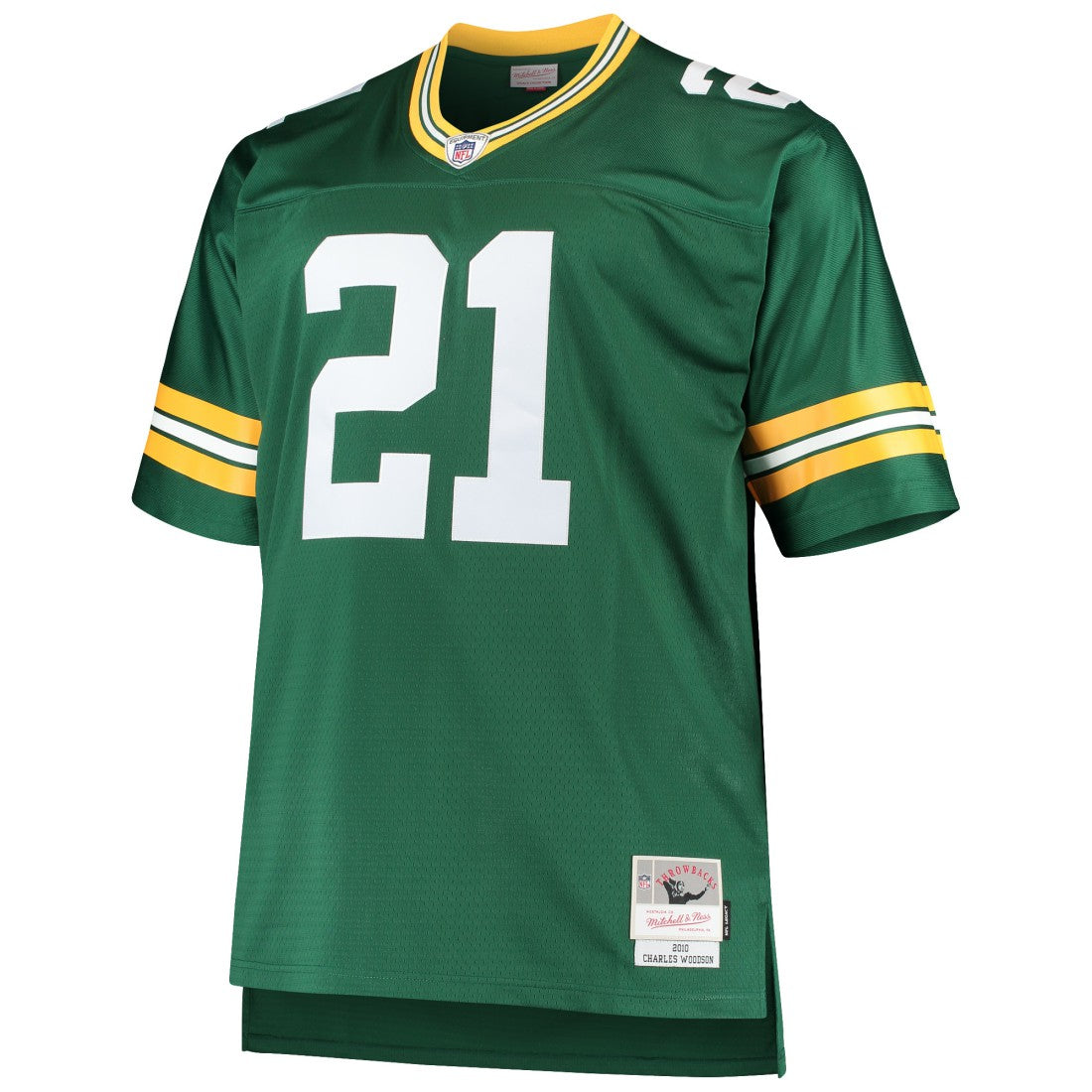 Charles Woodson  Big & Tall 2010 Retired Player Replica Jersey - Green Bay Packers