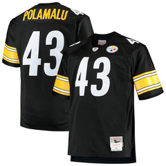 Troy Polamalu  Big & Tall 2005 Retired Player Replica Jersey - Pittsburgh Steelers