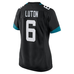 Jake Luton  Women's Game Jersey - Jacksonville Jaguars