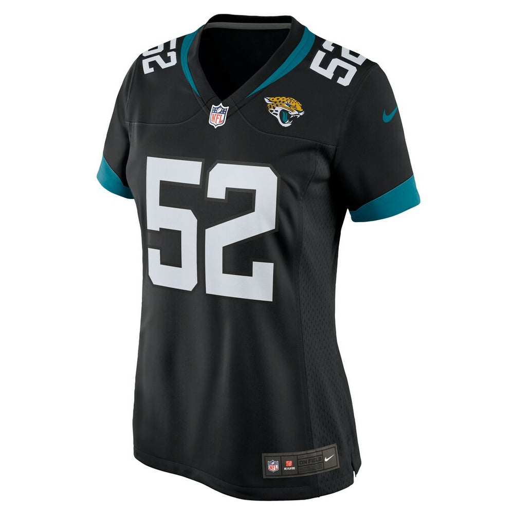 DaVon Hamilton  Women's Game Jersey - Jacksonville Jaguars