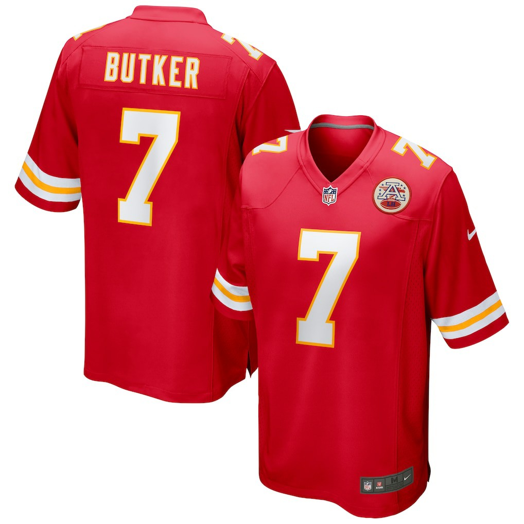 Harrison Butker  Game Jersey - Kansas City Chiefs