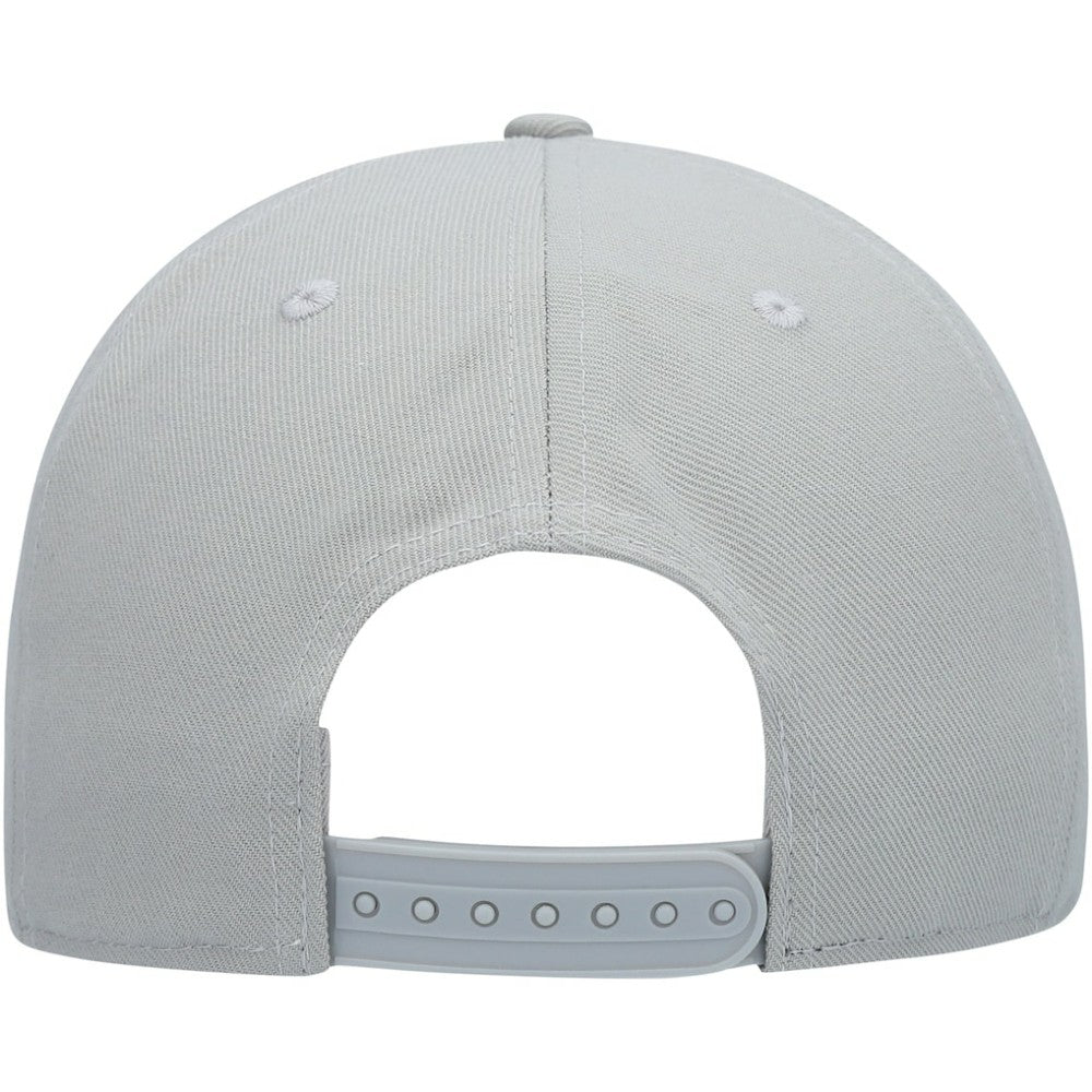 NHL Gray Seattle Kraken Fanatics Wordmark Logo Snapback Hat