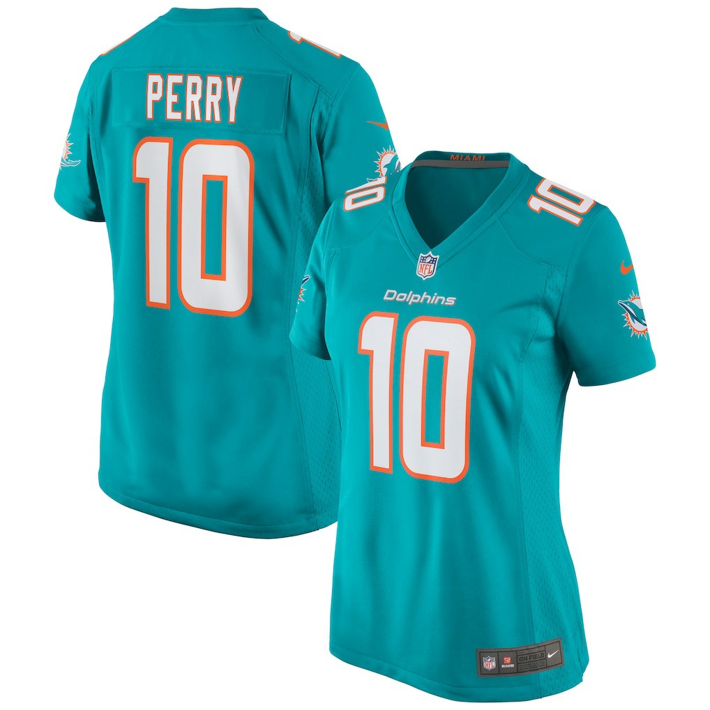 Malcolm Perry  Women's Game Jersey - Miami Dolphins