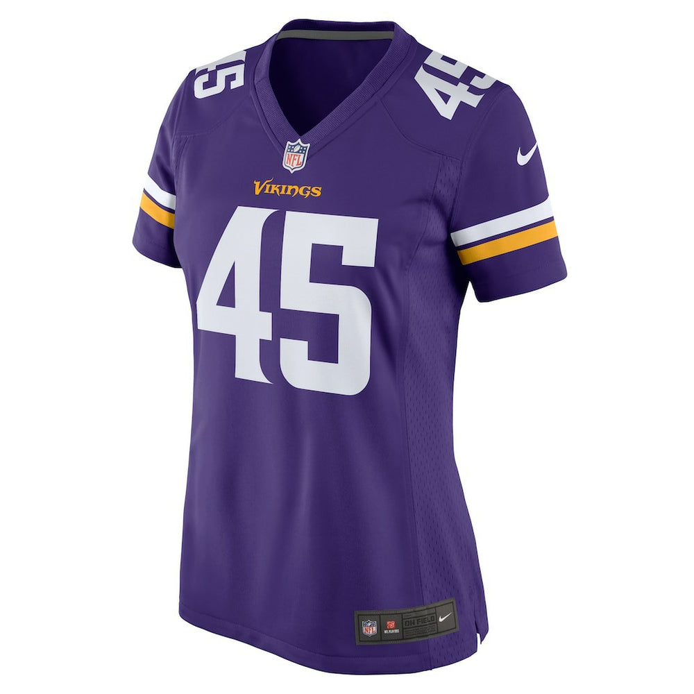Troy Dye  Women's Game Jersey - Minnesota Vikings