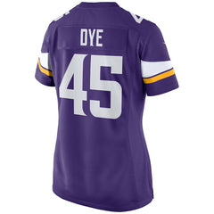 Troy Dye  Women's Game Jersey - Minnesota Vikings